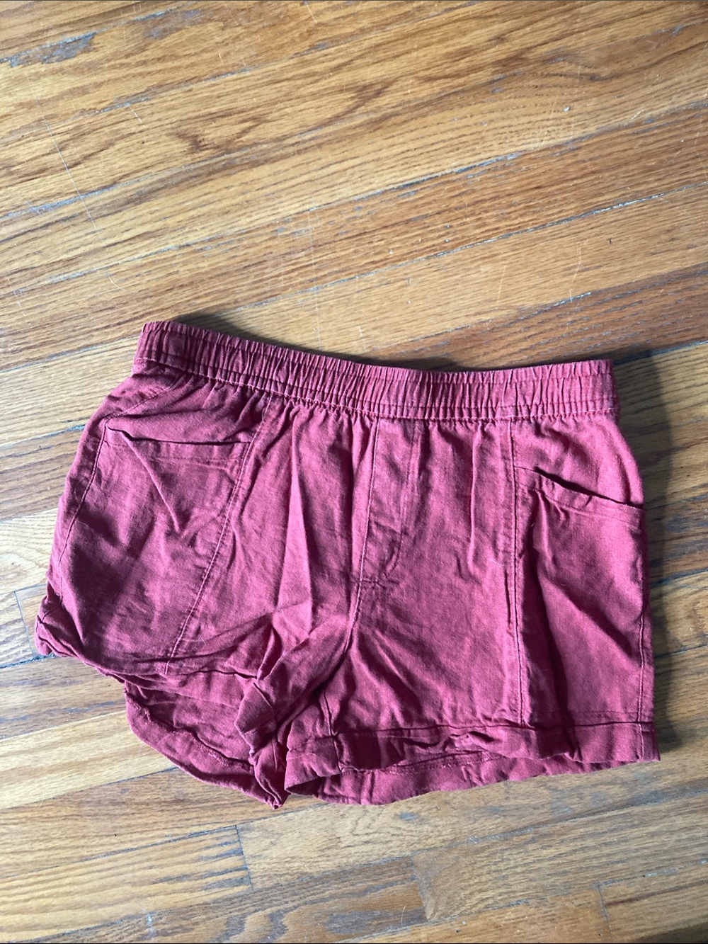 Old Navy high rise linen shorts - Picture 1 of 4
